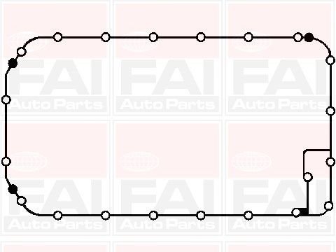 FAI AUTOPARTS Tiiviste, öljypohja SG1097